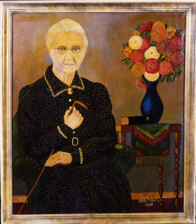 Grandma Weaver: Portrait of the Artist's Grandmother
Nan Phelps (1904-1990)
Hamilton, Ohio, U…