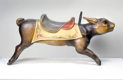 Philadelphia Toboggan Company, “Rabbit from Child's Carousel,” Philadelphia, Pennsylvania, c.19…