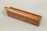 Artist unidentified, “Pencil Box with Slide Top,” New England, 1800 - 1900, Pine, 3/4 × 8 × 1 1…