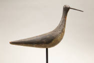 Artist unidentified, “Shorebird”, Western Massachusetts, 1880–1890, Paint on wood with iron, 7 …