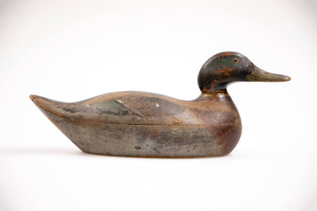 Mason Decoy Factory, (act. 1896–1924), “Decoy; Mallard Drake,” United States, 1920 - 1930, Pain…