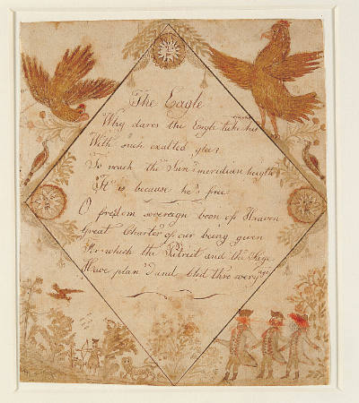 Page from a Sketchbook: "The Eagle"
Betsy Lewis , 1786–1818
Dorchester, Massachusetts, United…