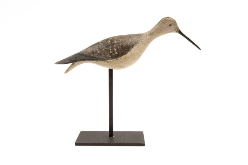 Russ Burr, “Greater Yellowlegs”, Hingham, Massachusetts, 1895 - 1905, Paint on wood, 12 1/2 in.…