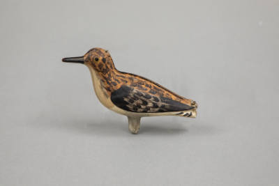 Stater & Schier Boston Factory, “Sanderling,” United States, 1874, Paint on metal, 4 1/4 × 6 5/…