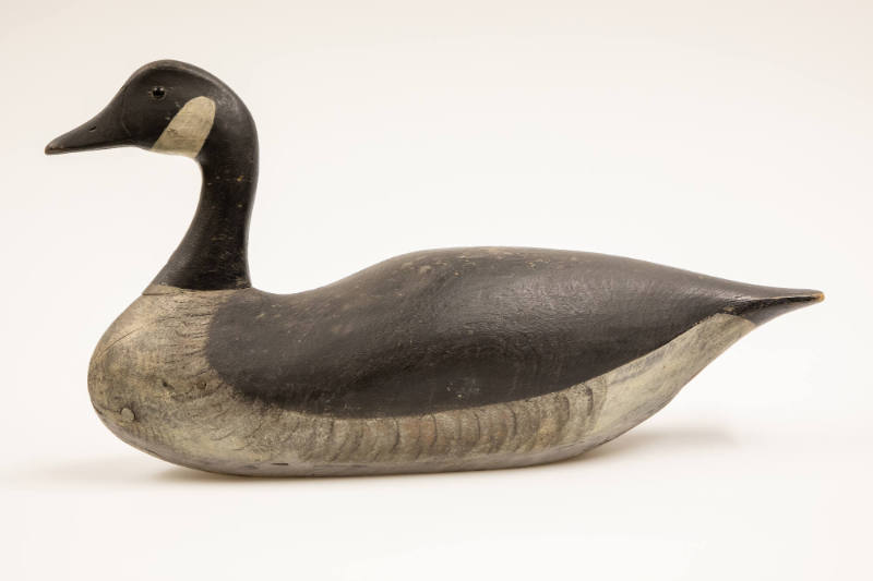 Joseph Whiting Lincoln, (1859–1938), “Canada Goose”, Accord, Massachusetts, c. 1920, Paint on w…