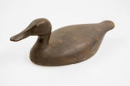 Louis Chris, “Black Duck”, United States, 1880, Wood, 5 7/8 × 16 1/2 × 6 1/2 in., Collection Am…