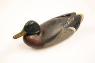 John Blair Sr., (1842–1928), “Mallard Drake”, New Jersey, 1930, Paint on wood with glass eyes, …