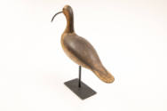 Mason Decoy Factory, (Active 1896–1924), “Long-Billed Curlew”, Detroit, Michigan, c. 1900, Pain…