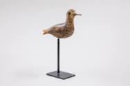 Artist unidentified, “Plover”, Nantucket, Massachusetts, 1880, Paint on wood, 5 × 9 × 2 1/4 in.…