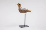 Artist unidentified, “Plover”, Nantucket, Massachusetts, 1880, Paint on wood, 5 × 9 × 2 1/4 in.…