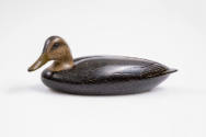 Charles E. "Shang" Wheeler, (1872–1949), “Black Duck”, Stratford, Connecticut, c. 1930, Paint o…