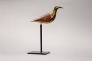 Charles Turner, 1860–1939, “Ruddy Turnstone”, New Jersey, 1900–1918, Paint on wood, 4 × 8 1/2 ×…