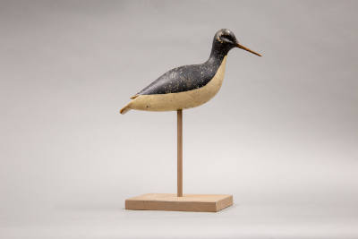 George Wallace, “Willet”, New Jersey, 1900, Paint on wood, 5 × 11 × 2 1/2 in., Collection Ameri…
