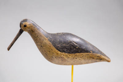 Charles Clark, (1869–1947), “Curlew”, Chincoteague Island, Virginia, 1890–1918, Paint on wood, …