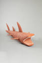 Artist unidentified, “Shark”, Australia, n.d., Paint on wood, 16 × 50 × 16 in., Collection of t…
