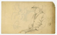 John Kane, (1860–1934), “Untitled (double-sided)”, Pittsburgh, Pennsylvania, n.d., Pencil on cr…