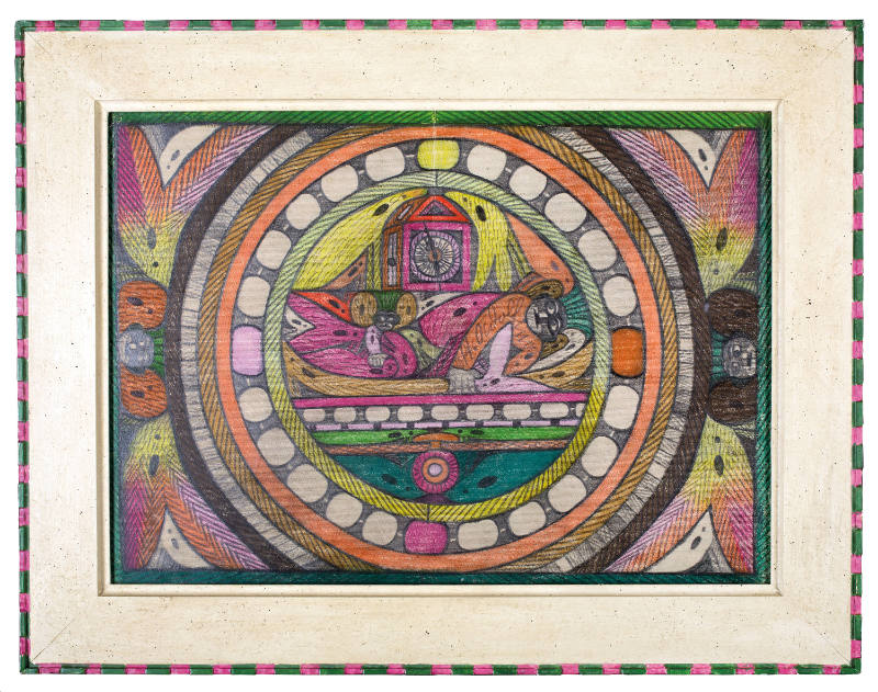 Adolf Wölfli, “Untitled (double-sided)”, Bern, Switzerland, 1928, Graphite and colored pencil o…