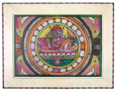 Adolf Wölfli, “Untitled (double-sided)”, Bern, Switzerland, 1928, Graphite and colored pencil o…