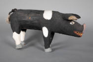 Felipe Benito Archuleta, 1910–1991, “Pig”, Tesuque, New Mexico, December 8, 1977, Plastic rope …