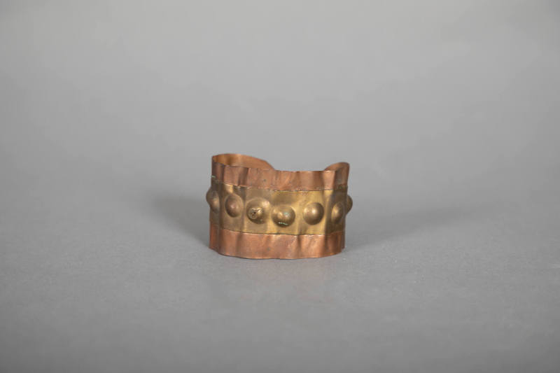 St. EOM, “Bracelet”, Buena Vista, Georgia, United States, 1957–1986, Copper, 1 1/2 × 2 3/8 in.,…