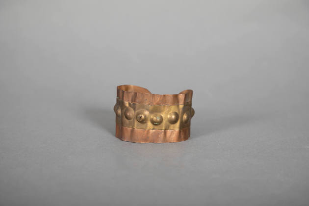 St. EOM, “Bracelet”, Buena Vista, Georgia, United States, 1957–1986, Copper, 1 1/2 × 2 3/8 in.,…