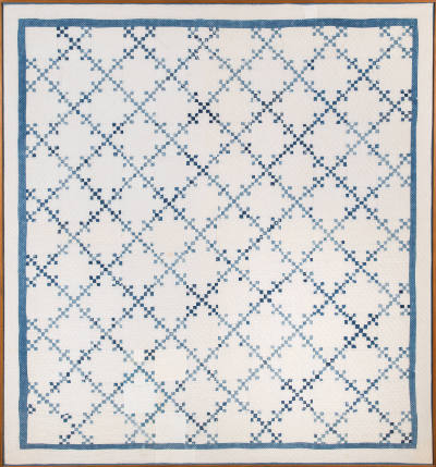 Artist unidentified, “Miniature Double Nine Patch Quilt”, United States, 1850 - 1875, Hand-piec…