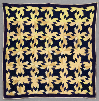 Melissa Pettway,  “Pinwheel Variation”, Possibly Gee's Bend, Alabama, c. 1960, Polyester and co…