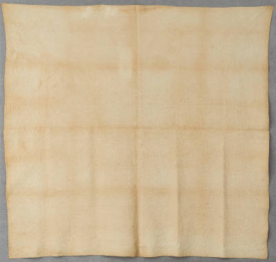 Elizabeth Finch Meade, “Whitework Quilt”, Franklin, Delaware County, New York, 1850, Cotton, 90…