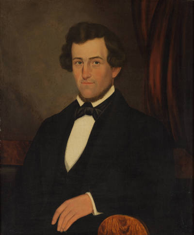 Joseph Whiting Stock, “Mr. James Whipple”, United States, n.d., Oil on canvas, 30 × 25 in., Col…