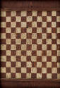 Artist unidentified, “Chinese Checkers- Checker Board Reverse”, United States, n.d., Paint on w…