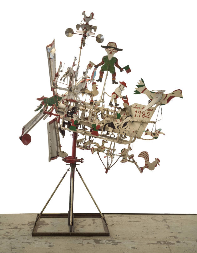 Jose Machado, “Whirligig”, Canada, 1982, Metal and paint, 112 x 61 x 66 in., Collection of the …