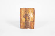 Artist unidentified, “Santa Rosalia”, New Mexico, 1800 - 1900, Water-based paint on pine board …