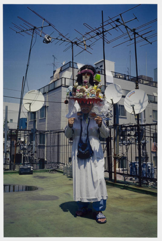 Mario del Curto, “Eijiro Miyama on a Rooftop in Yokohama”, Yokohama, Japan, 2009, Color photogr…