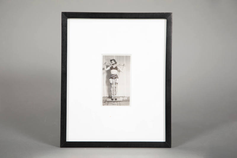Artist unidentified, “Untitled”, United States, n.d., Silver print, 4 3/8 × 2 3/8 in., Collecti…