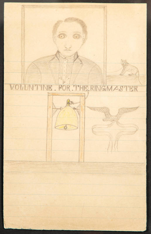 James Edward Deeds, Jr., “WEST WALNUT / VOLUNTINE. FOR. THE. RINGMASTER”, Nevada, Missouri, c. …