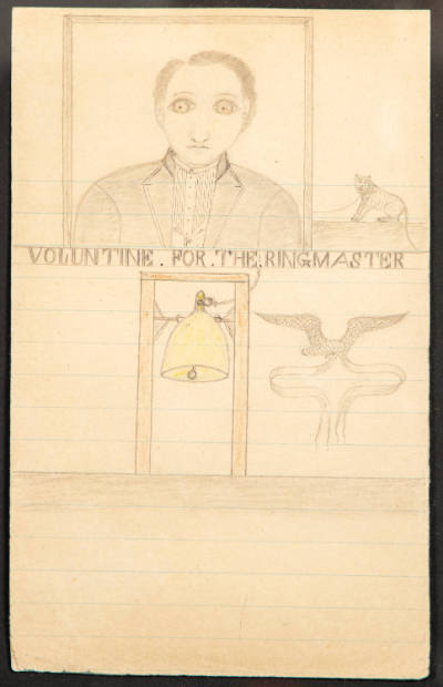 James Edward Deeds, Jr., “WEST WALNUT / VOLUNTINE. FOR. THE. RINGMASTER”, Nevada, Missouri, c. …