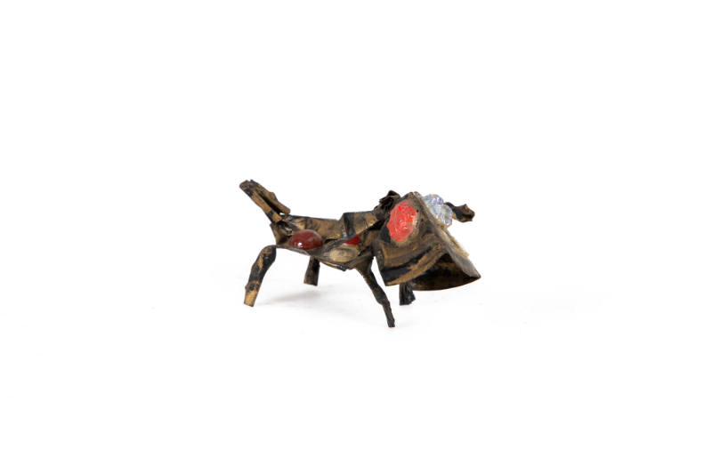 Artist unidentified, “Tin Can Creature”, New York City, Mid- to late twentieth century, Paint o…