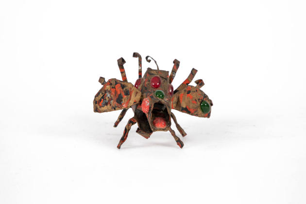 Artist unidentified, “Tin Can Creature”, New York City, Mid- to late twentieth century, Paint o…