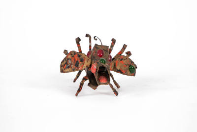 Artist unidentified, “Tin Can Creature”, New York City, Mid- to late twentieth century, Paint o…