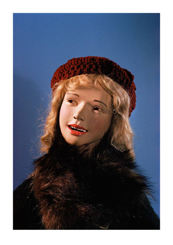 Morton Bartlett, “Girl with Fur Collar”, United States, Kodachrome circa 1955, printed 2006, Ch…