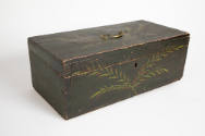 Artist unidentified, “Box”,  Probably New England, 1825 - 1840, Paint on wood, 6 1/2 × 18 × 9 i…