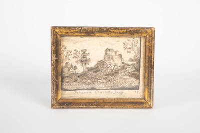  Johanna Charlotta Dreijer, “Scenic Printwork”, Probably South Africa or Sweden, 1799, Silk gro…