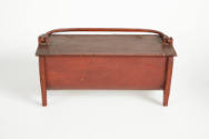 Artist unidentified, “Shaker Sewing Box”,  Canterbury, New Hampshire, 1800–1900, Maple, 5 x 11 …