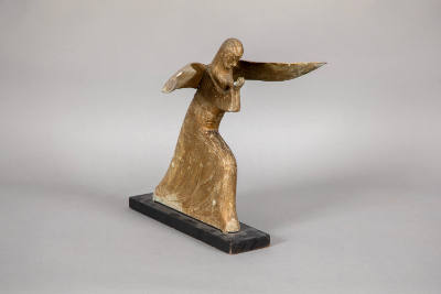 Artist unidentified, “Cherubim”, United States, 1900–1925, Metal, with traces of gold leaf, 12 …