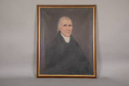 Ammi Phillips, “Reverend John Gabriel Gebhard”, Claverack, Columbia County, New York, 1820, Oil…