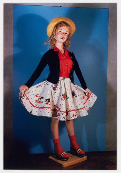 Morton Bartlett, “Girl Curtseying”, Boston, Massachusetts, circa 1955, printed 2006, Chromogeni…