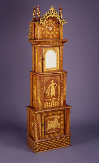 Tiered Tall Clock
Maker Unidentified
Photographed by David Stansbury