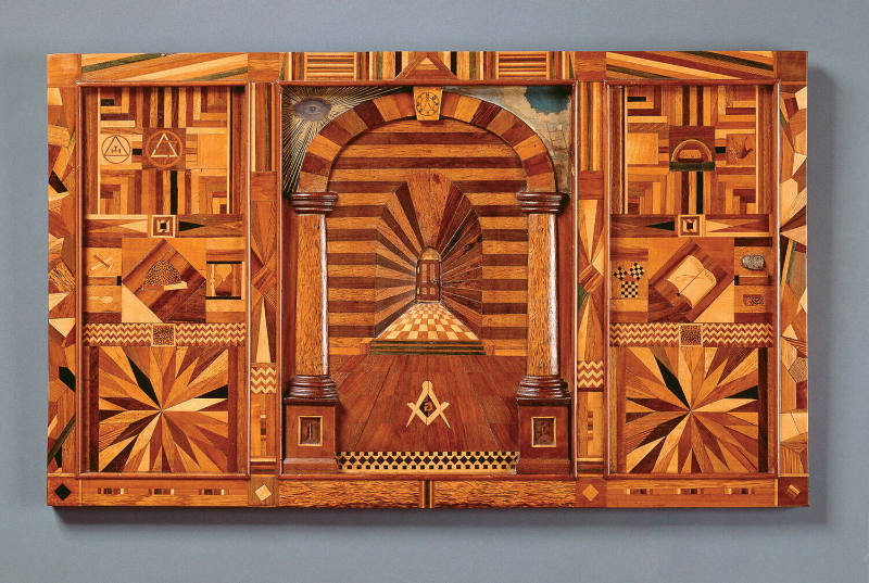 Masonic Plaque in the Form of a Royal Arch Tracing Board
Artist unidentified
Photo by David S…