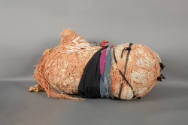 Judith Scott, “Untitled”, Oakland, California, n.d., Fiber and found objects, 13 x 24 1/2 x 12 …