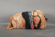 Judith Scott, “Untitled”, Oakland, California, n.d., Fiber and found objects, 13 x 24 1/2 x 12 …